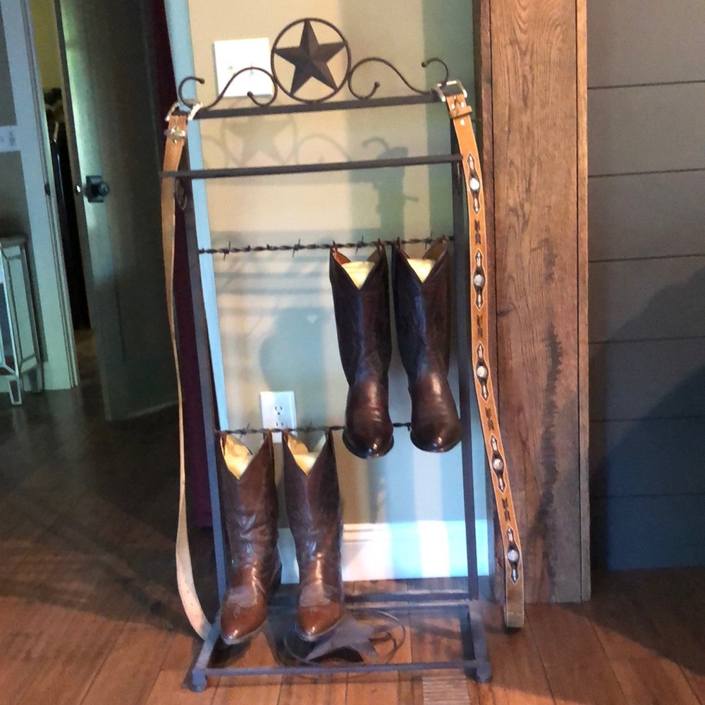 Boot and belt rack